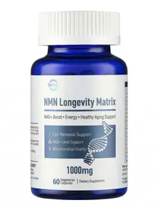 NMN Longevity Matrix – NAD+ Boost, Cellular Energy & Healthy Aging Support 1000mg