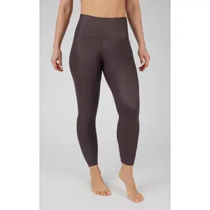 Interlink Faux Leather High Waist Cire 7/8 Ankle - Our Cafe Story