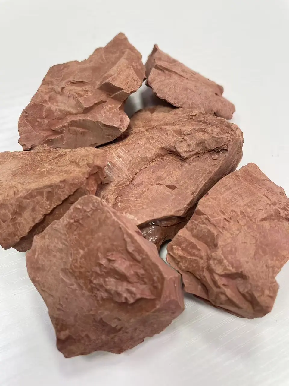 Natural Deep Red Kaolin Clay Edible Pure No Additives Eco Gift,7oz(200g)