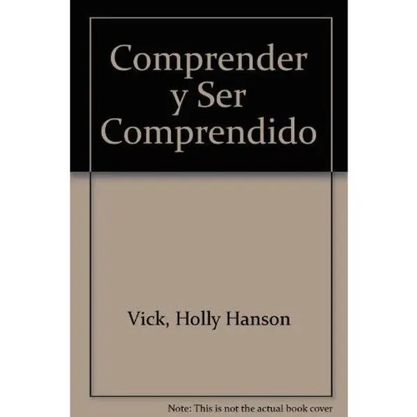 USED-Comprender y Ser Comprendido (Spanish Edition) by Erik Blumenthal (Paperback)