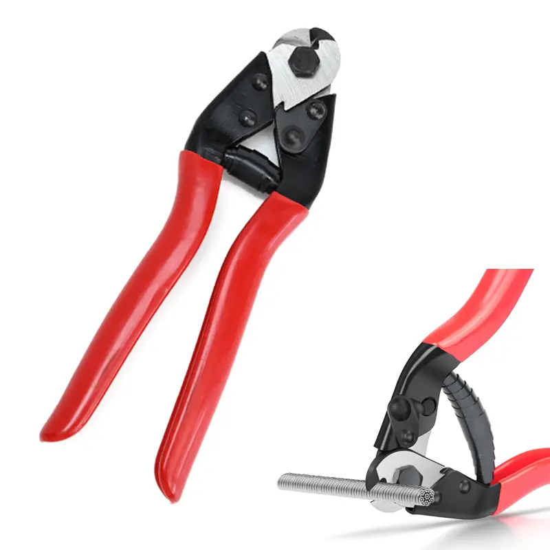BTS Cable Cutter Wire Cutter Heavy Duty up to 1/4" Stainless Steel Wire rope for Decking Railing Fencing Bike Bicycle Brake Cutter DIY projects