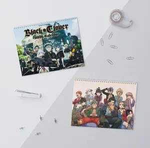 Black Clover Anime Character Wall Calendar 2026 , Best Gift For Anime Fan