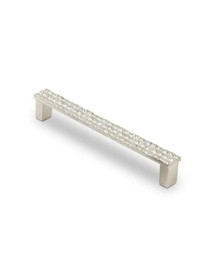 Topex M1864A.128NMG Mosaic Design Pull- Satin Matte Nickel- 128mm Ctc