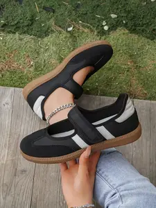 Women's Lightweight Dance Sneakers, Non-Slip Jazz Shoes for Ballet & Hip Hop, Flexible PU Upper, All-Season Casual Footwear
