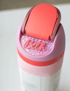 Owala Name Plate Freesip Custom Name Pink Purple Mint 16/19/24/32/40oz Personalized Owala Water Bottle Accessory Back to School Name Tag