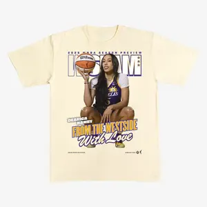 Dearica Hamby SLAM 256 Vintage Graphic Tee – Retro Heavy Cotton Oversized T-Shirt, Summer Streetwear Fit, Basketball-Inspired Vintage Outfit