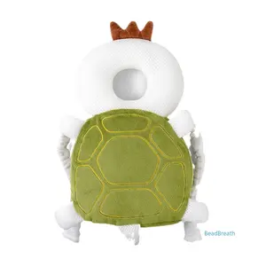BeadBreath Cute Animal Shaped Protective Cushion, Soft Plush Anti-Collision Safety Pad, Turtle Bee Tiger Style Protector Pillow