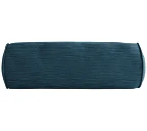 Sorra Home Velvet Bolster Pillow 20 in x 8 in x8 in