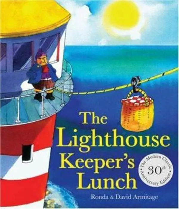 Used Literature Book - The Lighthouse Keeper's Lunch by Ronda Armitage (Softcover, Scholastic, Anniversary Edition) - Fiction Books, English Language