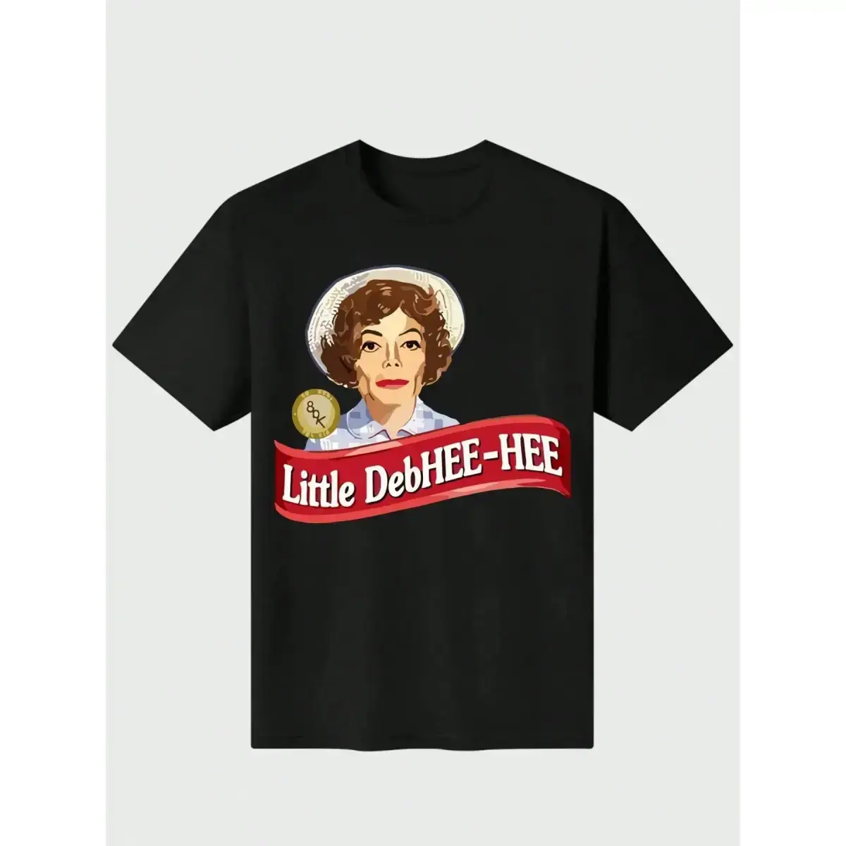 Litte Debhee Hee Debbie Parody Meme T Shirt Casual Digital Print 220g Pure  Heavy 100% Cotton T Shirt