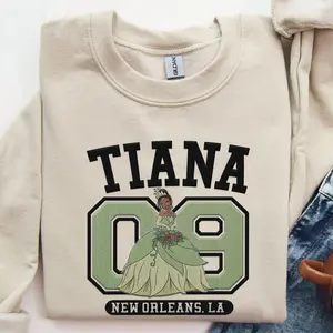 Tianaaa Princess And The Frog Sweatshirt, Retro Sweater, Girls Trip, World 2404