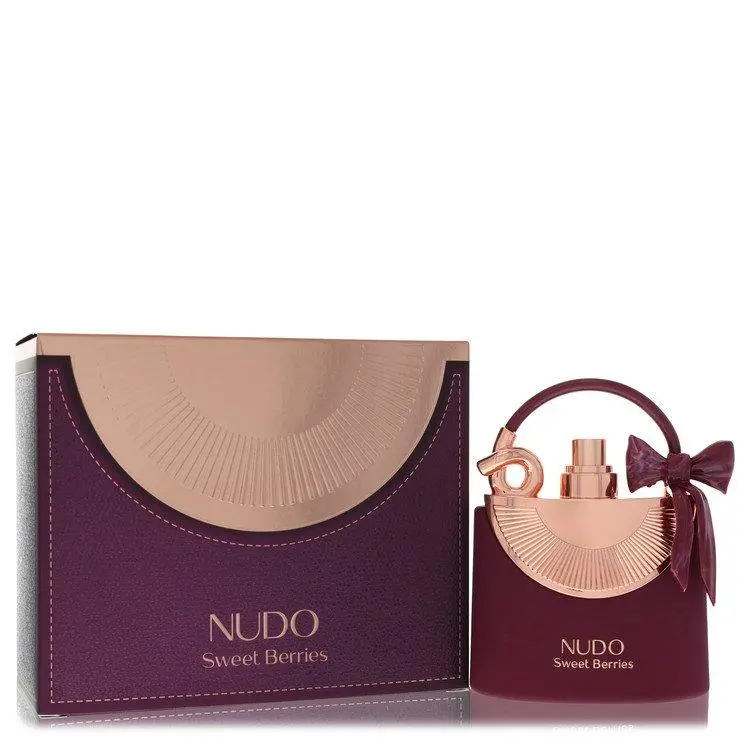 Fragrance World Nudo Sweet Berries Eau De Parfum Unisex — Bergamot, Orange, Mandarin, 3.4 oz (100 ml) | grapefruit, bergamot perfume, blackcurrant, orange perfume, raspberry, lattafalong-lasting bergamot cologne, bergamot orange, orange mandarin
