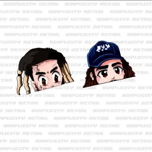 $B peeker stickers $B peeker stickers