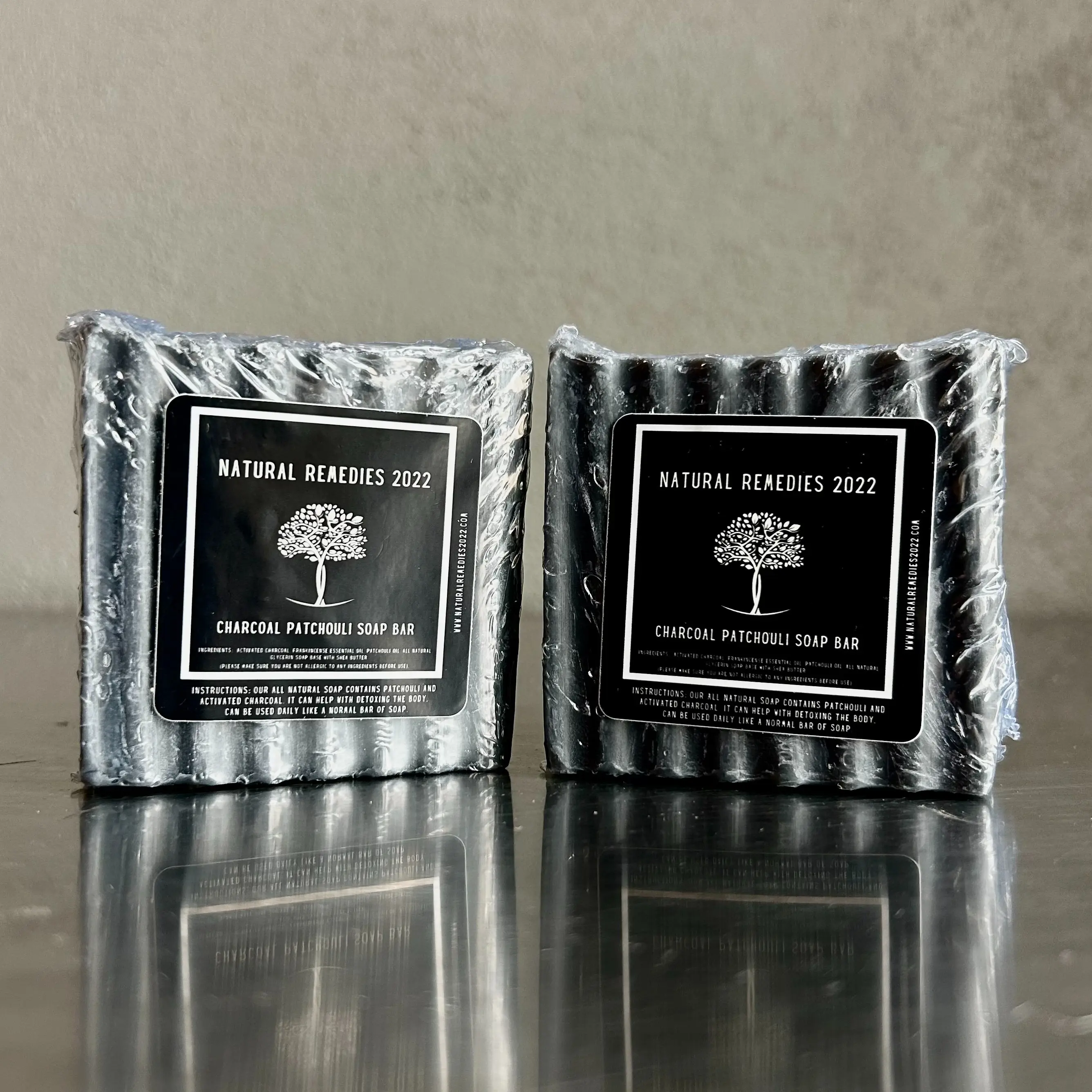 pack of 2 patchouli detox soap 