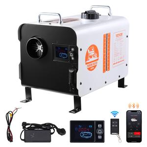 【DealsForYouDays】VEVOR Diesel Air Heater Upgraded 110V Adapter & CO Alarm2-8KW 12-24V All in One Diesel Air Heaterwith Bluetooth APP/Remote Control and Display ScreenFast Heating Portable Diesel Heater for Vehicles and Outdoors