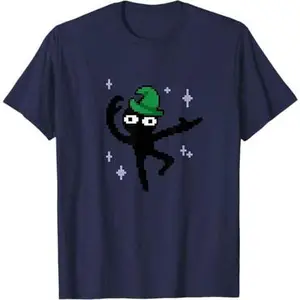 Inscryption Dancing Pixel Wizard Horror Card Game Halloween T-Shirt