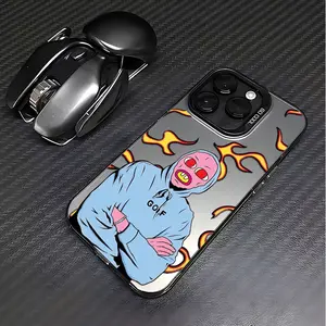 Creator'S Graffiti Case for iPhone 16 Pro Max 15 Plus 14 13 12 11 XS XR Drop Protection Shockproof Soft Silicone smartphone Cover