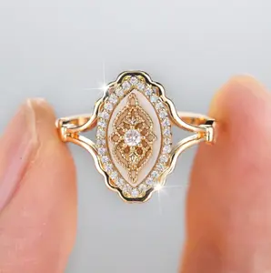 Vintage Ring For Women, Mother Of Pearl Ring, Retro Ring, Gift For Women, Suitable For Party, Festival, Daily Wear