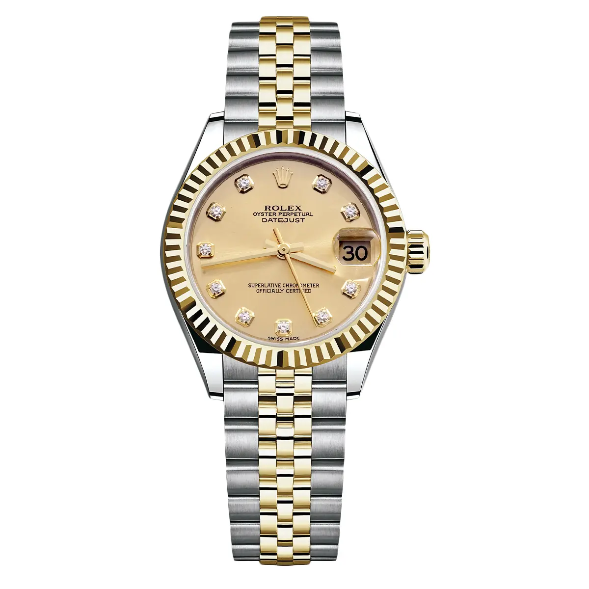 Rolex Datejust 31 178273 31mm Automatic Champagne Dial Stainless Steel & 18K Yellow Gold Two-Tone Ladies Watch WHP043006