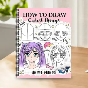 How to Draw Cool Anime Comics: Sketch Tutorial Guide, Release Your Imagination, Explore the Wonderful World of Anime Art, Art Sketchbook