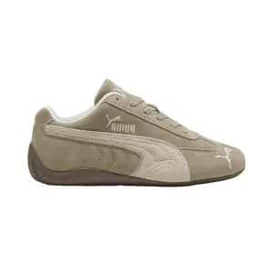 PUMA Womens Speedcat Elevated Lace Up Sneakers Shoes Casual - Beige
