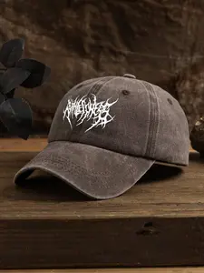 Brown Vintage Style Baseball Cap for Men