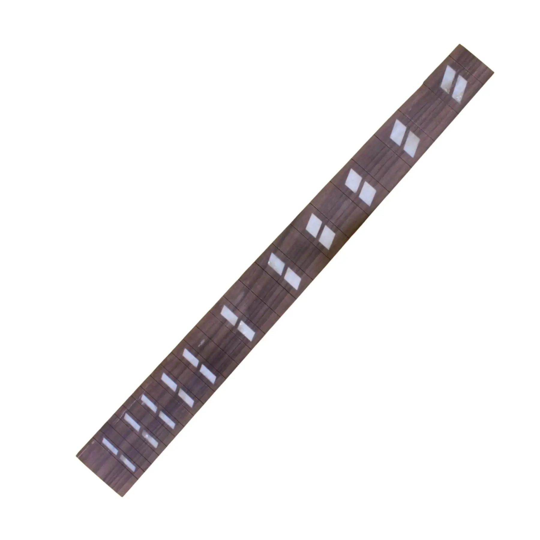 Unfinished DIY Guitar Fretboard - Rosewood, 24 Frets, Split Parallelogram Inlays (24.75" Scale)