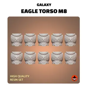 M8 Eagle Torsos | Galaxy Marines Bits (10) - MKVIII Battle Brothers- Tortugabay - 3d Printed Mini Marines (Copy)