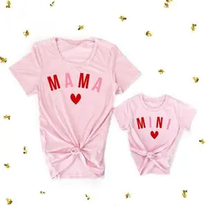 Pinky Mama & Mini Matching Shirts
