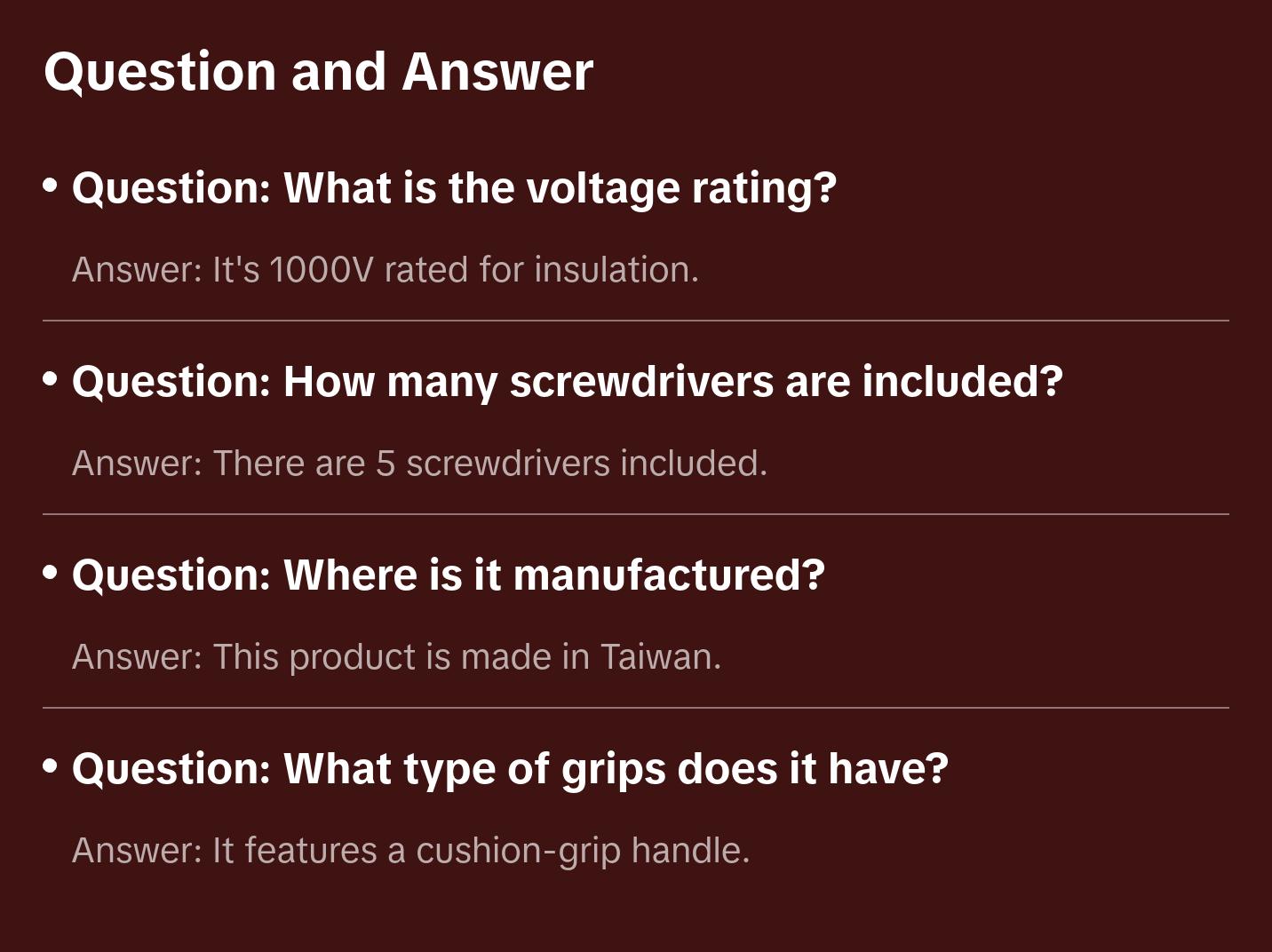 Klein Tools 85615INS Insulated Precision Screwdriver Set, 5-Piece