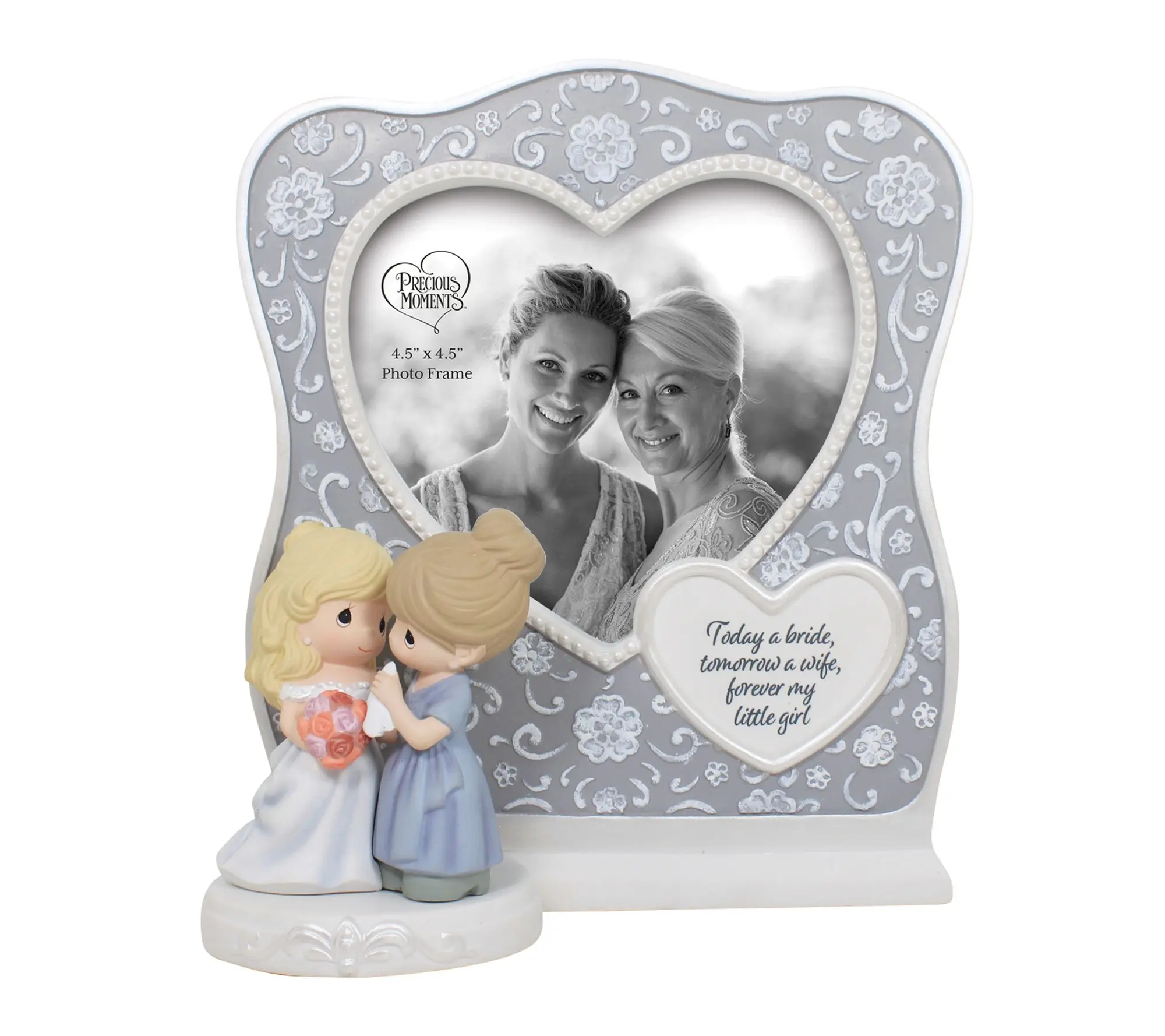 Precious Moments Mom & Bride Wedding Photo Frame