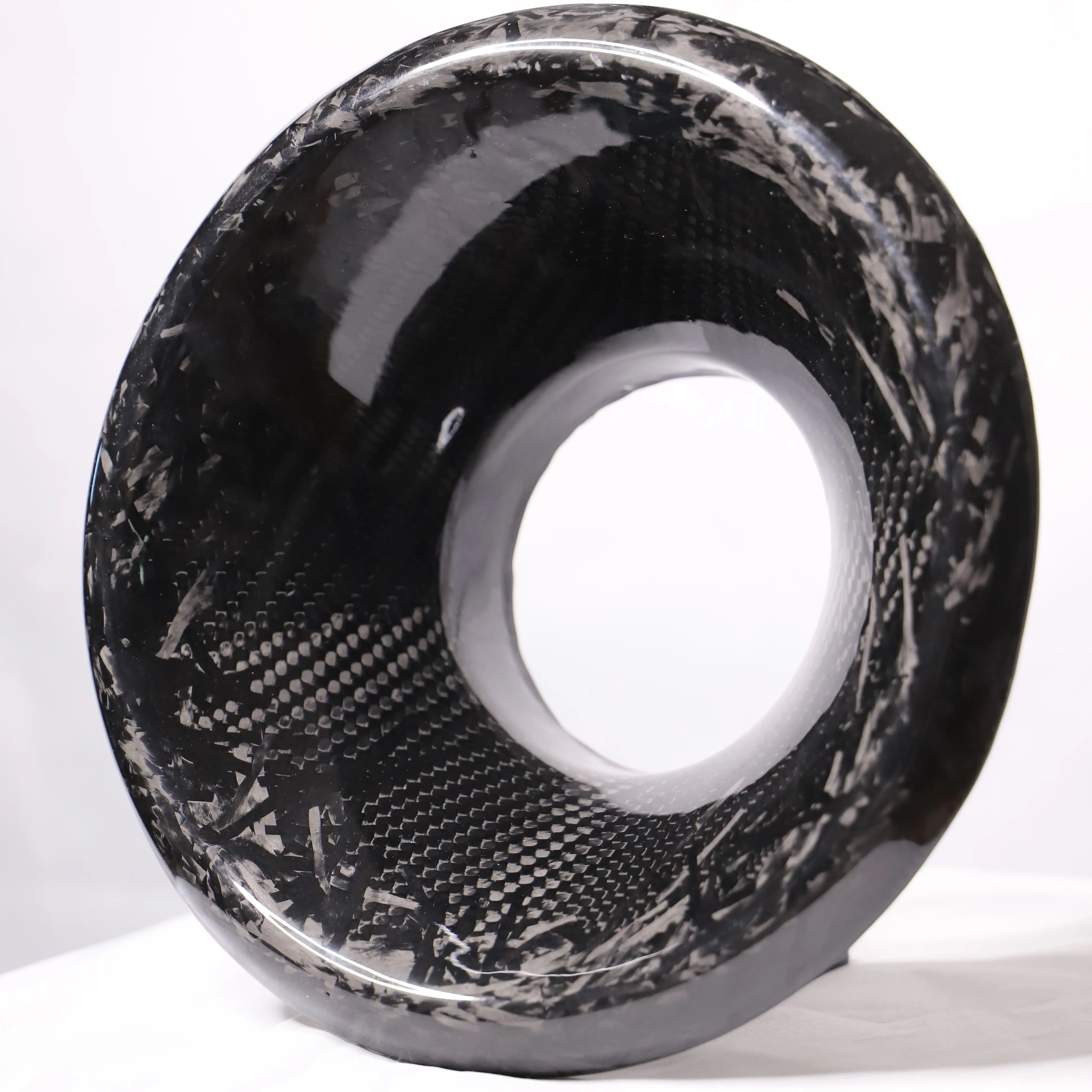 AMG Composites 8 inches to 4 inches Forged Carbon Fiber - Classic Black (Reconstruction Edition)