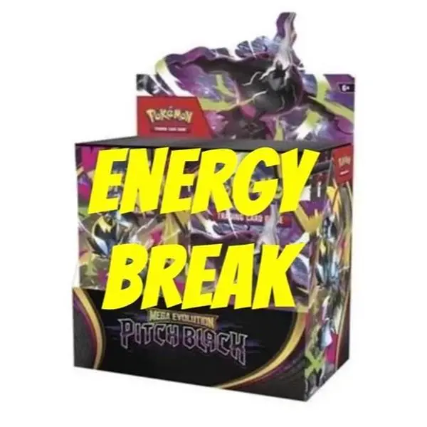 Mega evolution pitch black 36 pack energy break