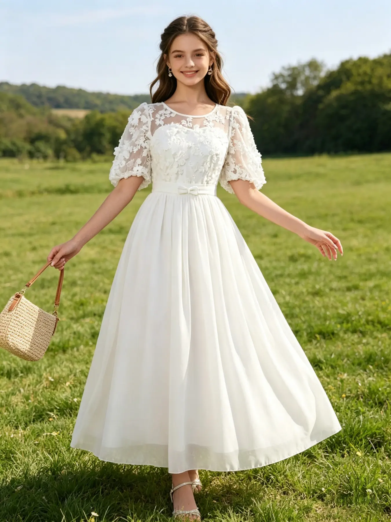 Wedding Dress White Confirmation Dresses For 15 Year Olds Teen Confirmation  Dresses