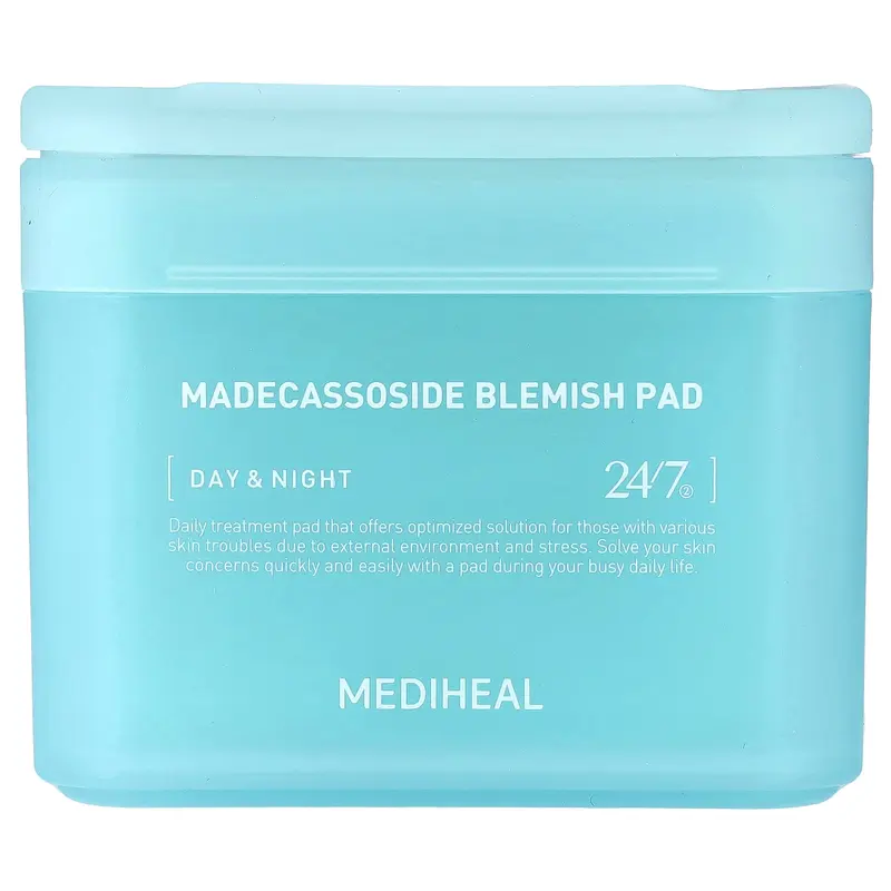MEDIHEAL Madecassoside Blemish Pad, 100 Pads, 5.74 fl oz (170 ml)