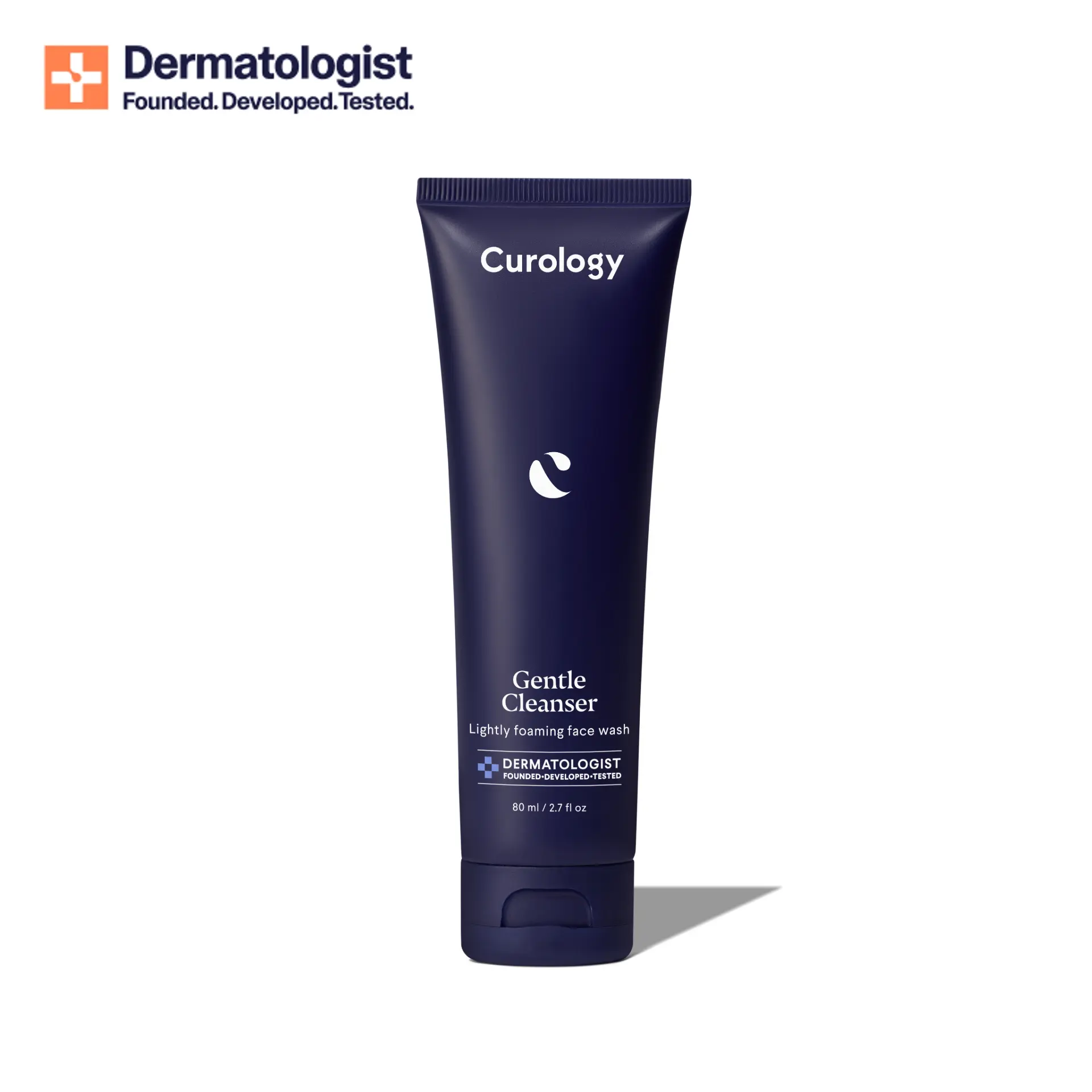 Curology Gentle Cleanser | Lightly Foaming Face Wash with Oat Extract | Fragrance-Free for Sensitive and Acne-Prone Skin