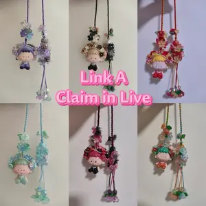 (A1-A50)handmade phone charm bag charm