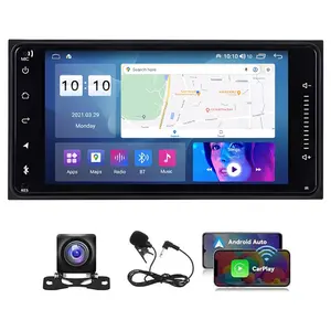 7" Android 13 Car Stereo for Toyota RAV4 2001–2008 | with Wireless CarPlay & Android Auto, 4+64GB Touchscreen Radio, GPS Navigation, Bluetooth, WiFi, AHD Backup Camera