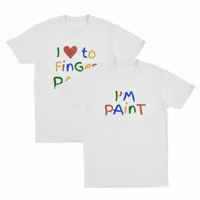 Couple Shirts Funny Couple On Tiktok Finger Paint Shirts Im Paint