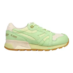 diadora Mens N9000 Ice Cream X Feature Perforated Lace Up Sneakers Shoes Casual - Green