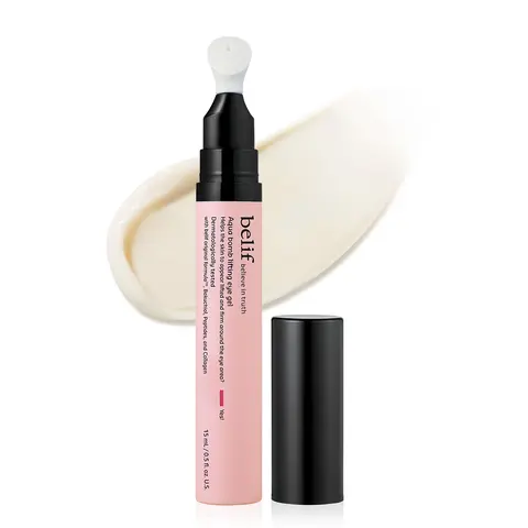 belif Aqua bomb lifting eye gel Retinol + Collagen + Peptide for Firming & Plumping | Hyaluronic Acid for Glowy Hydration | Niacinamide for Dark Circles | Korean Skin Care treatment, comfort, skincare, under eye serum, eye cream