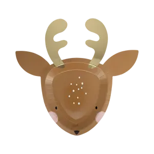 Reindeer Shaped 10" Plate