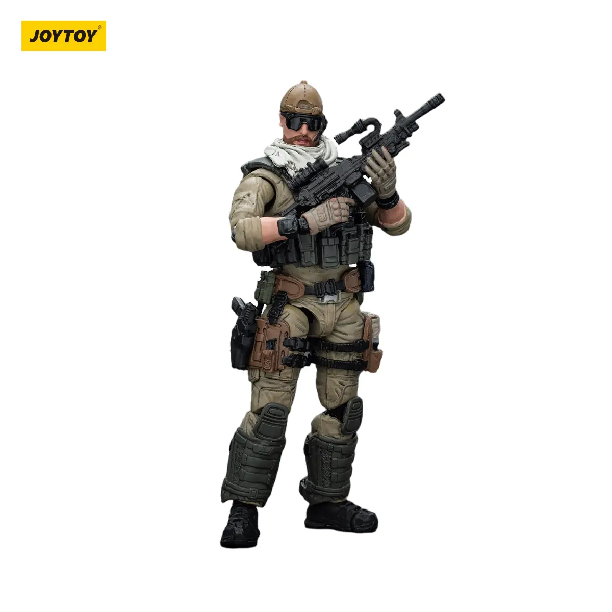 JOYTOY 1/18 Collectible Humanoid Action Figure, U.S. Army Delta Assault Squad Support Gunner, Non-Toxic Figures for Toys & Hobbies Enthusiasts, Collectible Action Figure
