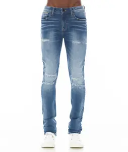 STRAT SUPER SKINNY FIT JEAN IN TUSCANY Blue Denim