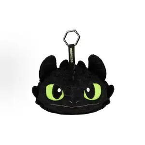 Authentic How to Train Your Dragon Toothless plush toy pendant, Nightwing and Lightwing plush toy pendant, backpack decoration blind box