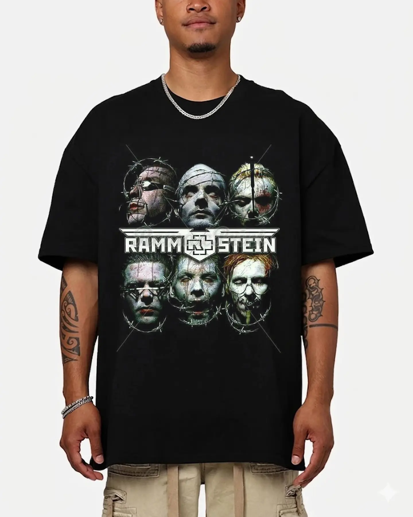 Rammstein Industrial Metal Vintage Gift for Fans T Shirt