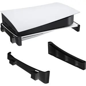 Horizontal Stand for Standard PS5 Stable Base Stand for 2020 PlayStation 5 Disc and Digital Editions (Black) - Secure Fit, Easy Installation (Not Compatible with PS5 Slim/Pro)