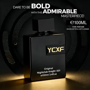 Original Night Club Men's Cavalier Eau de Parfum Spray, 3.6 oz. Woody Pineapple. Elegant bottle design, long-lasting fragrance, suitable for various occasions, such as parties, dates and office use, hair perfume, date night fragrance