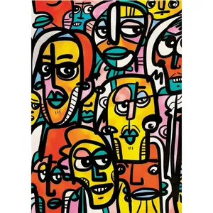 Alone In A Crowd | 20x28 | Print Decor Poster