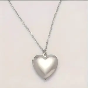 Custom Heart Locket Necklace